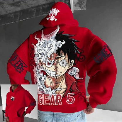 One Piece Luffy Hoodie - Limited Edition - Game Night Table